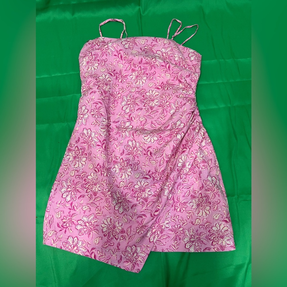 Zara mini floral dress